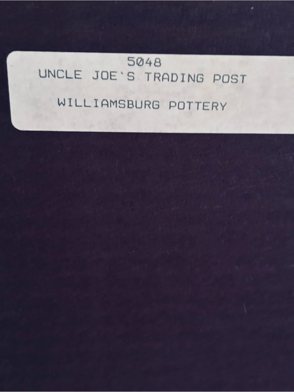 Kay Lamb Shannon “Uncle Joe’s Trading Post” Foil Art Coca-Cola Vintage